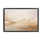 Stupell Industries Neutral Abstract Horizon Line Floating Frame Design by LSR Creative Studio